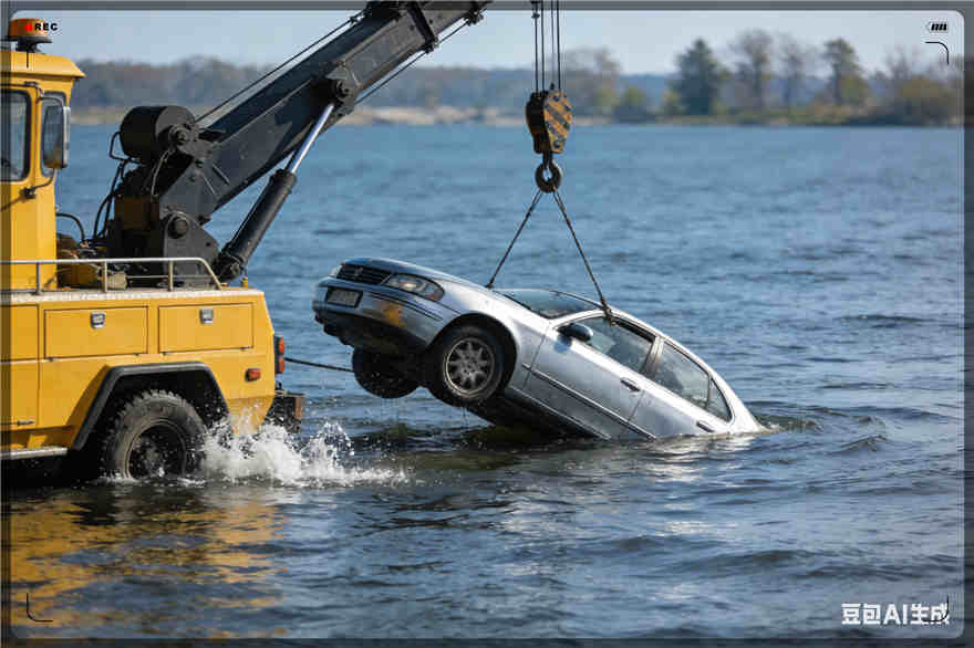 贡井区吊车救援电话【案例】